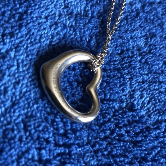 Tiffany & Co. Elsa Peretti Open Heart Pendant - Picture 2 of 8